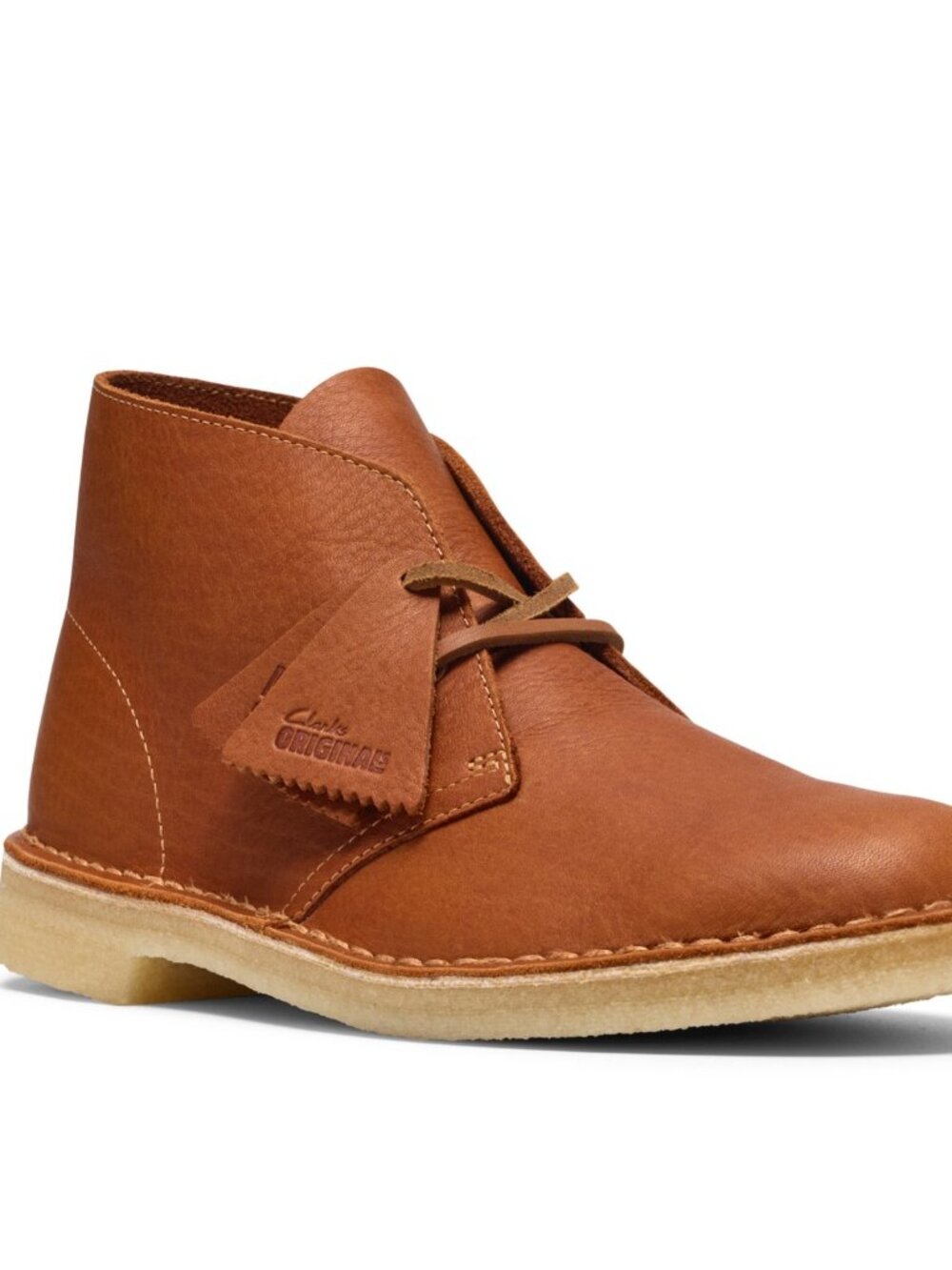 Clarks Desert Boot Mens Burnt Orange Leather 26327485